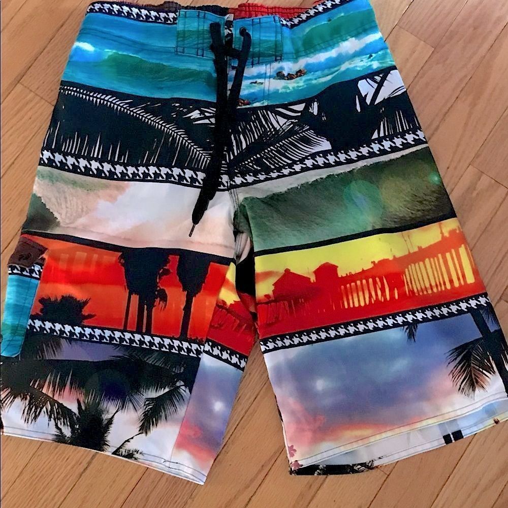 Hang Ten Men’s Swimming Trunks - Size M